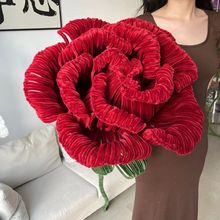 扭扭棒特大巨型弗洛伊德玫瑰花材料包手工花情人节送女友闺蜜