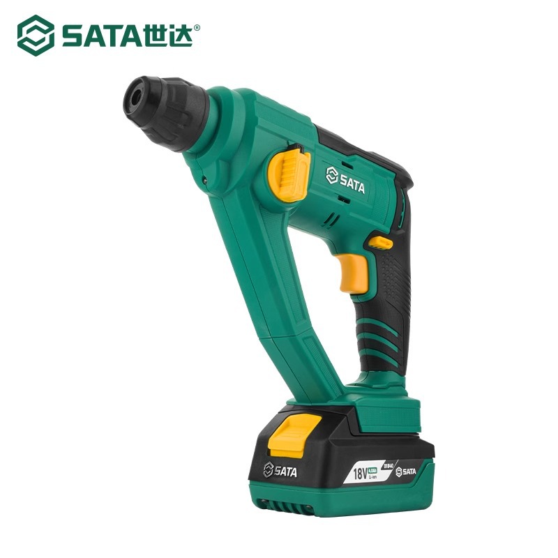 世达05821b锂电锤18v有刷充电锤电动冲击钻锂电捶家用电动工具