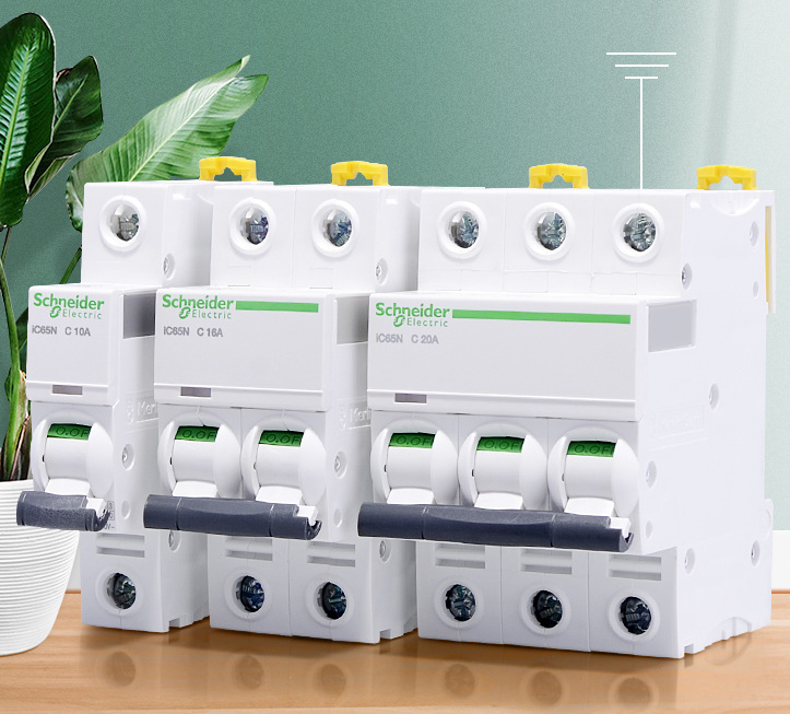 施耐德小型断路器ic65n家用空气开关a9微断dpn空开c型电流1a~63a