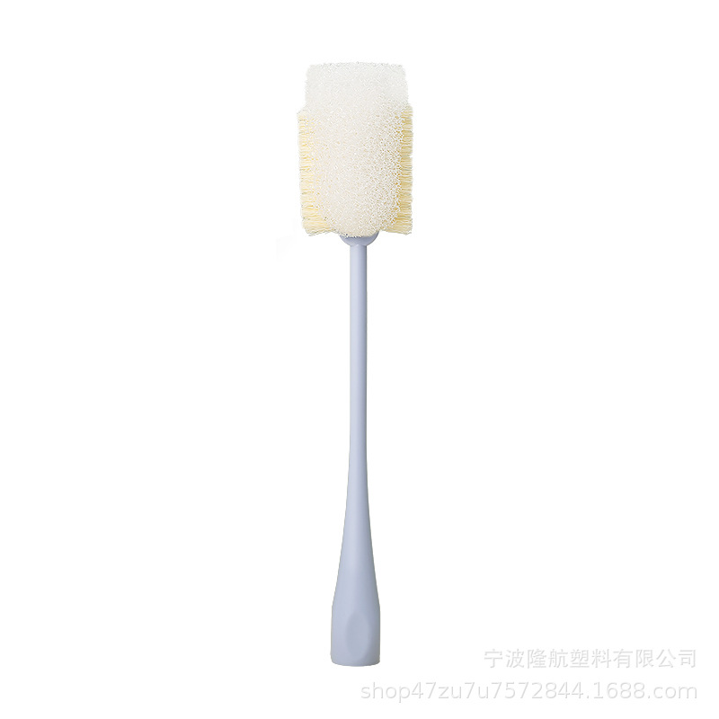 Cup Brush Long Handle No Dead Angle Household Nano Sponge Cleaning Baby and Infant Feeding Bottle Water Bottle Water Cup Cup Washing Artifact