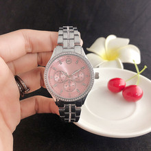 石英男士手錶锆石手表时装表女士学生表外贸新款钢带简约手表定制