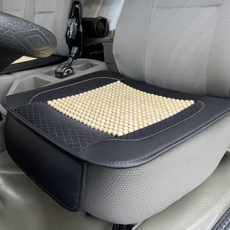 21年新款木珠货车汽车坐垫单座三人座夏凉垫厂家批发一件代发出口