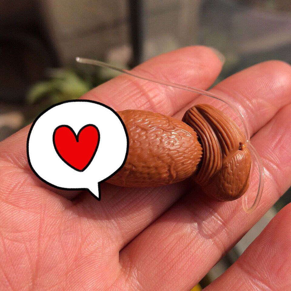 手工雕刻文玩橄榄核手把件生命之源单核苏工核雕雄风