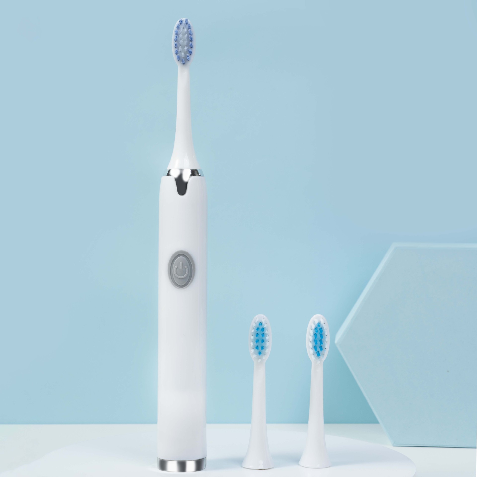 Cross-Border Adult Set Rechargeable Smart Electric Toothbrush Gift Electric Toothbrush Wholesale Magnetic Suspension Sonic Toothbrush