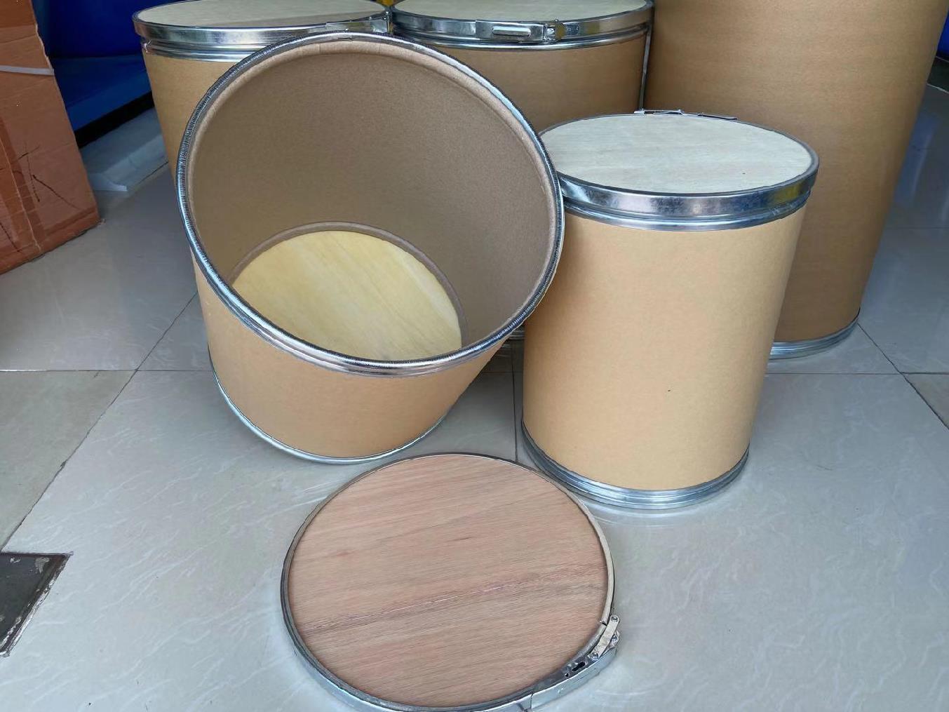 铁箍纸桶	多功能盖子耐腐蚀防潮茶叶用品纸箱制药厂方便圆形筒式