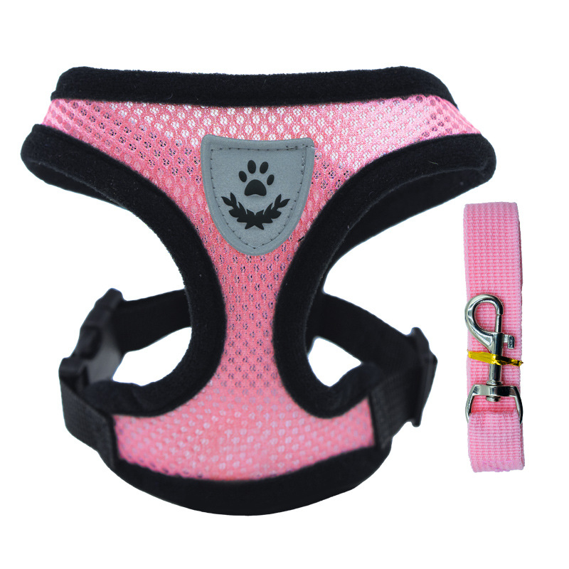 Dog Rope Pet Harness Dog Collar Outing Vest Dog Walking Artifact Dog Hand Holding Rope Factory Wholesale