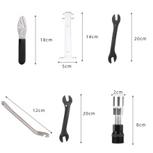 拆中轴牙盘飞轮自行车山地车工具截链器内六角扳手辐条扳手支架