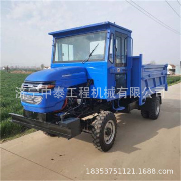 农用四驱运输车 矿用四不像 全封闭双缸自卸翻斗车-阿里巴巴