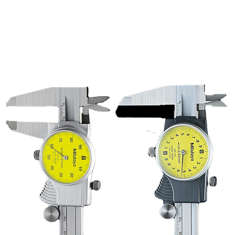 日本三丰带表游标卡尺505-732 733 0-150 200mm精度0.01-阿里巴巴