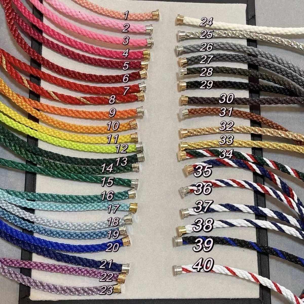 fred手链幸运编织尼龙绳字扣费雷德手绳转运绳-阿里巴巴