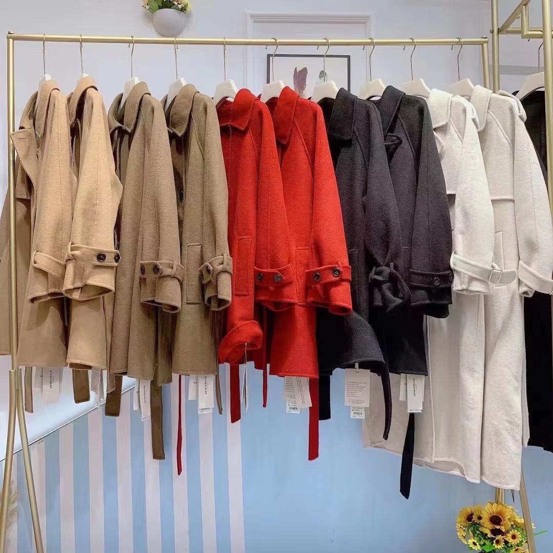 jnby 外贸女装尾单 双面羊绒大衣尾货 工厂尾货衣服 走份批发大码