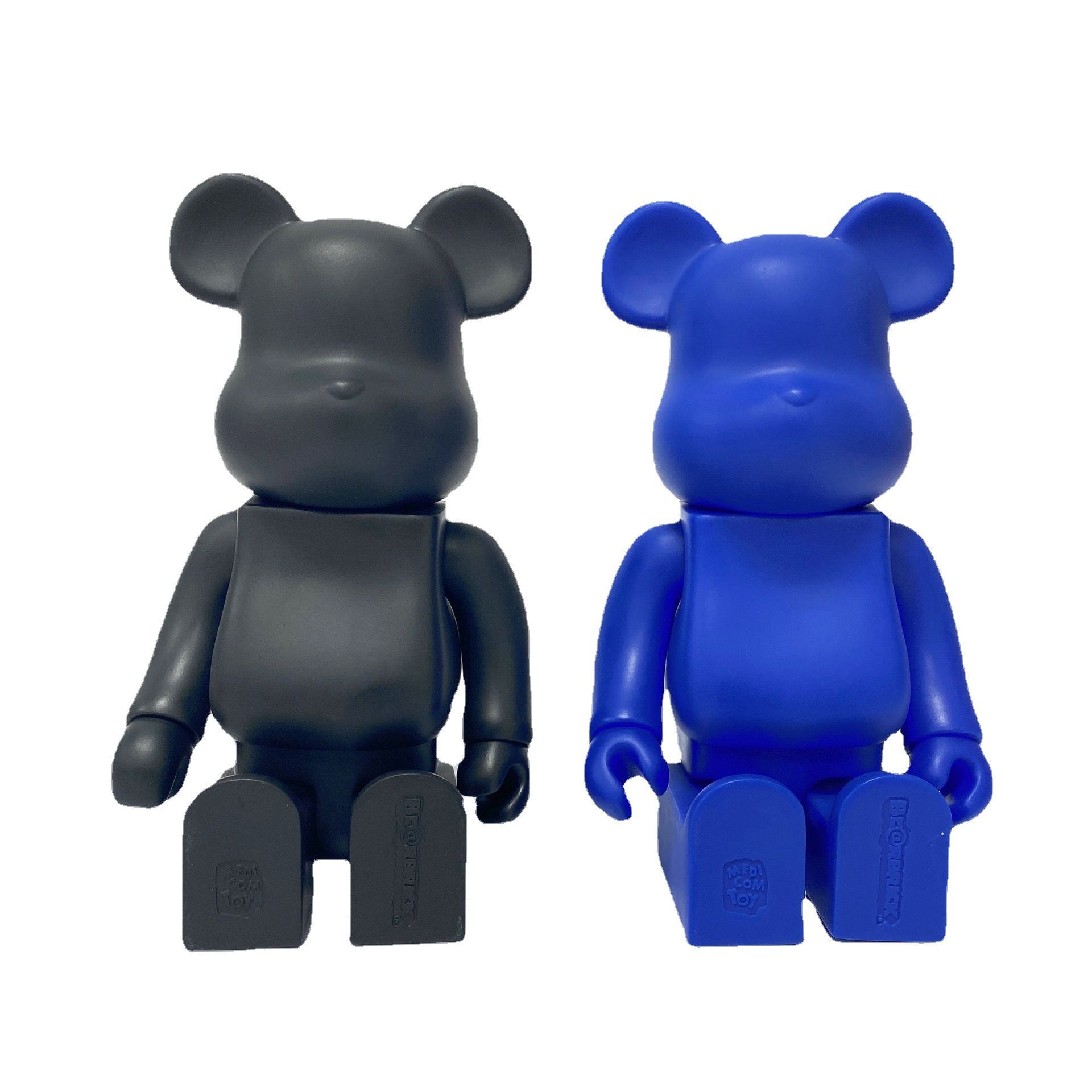 网红bearbrick400%千秋暴力熊手办积木熊玩偶摆件潮玩公仔周边