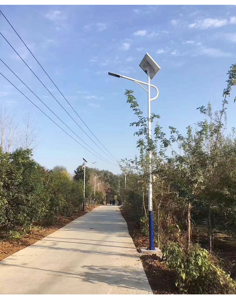 太阳能路灯光控高亮配光6米户外新农村防水一体光伏led路灯小金豆