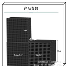 承德防水蜂窝活性炭块砖催化废气处理净化滤料吸附小孔蜂窝活性炭