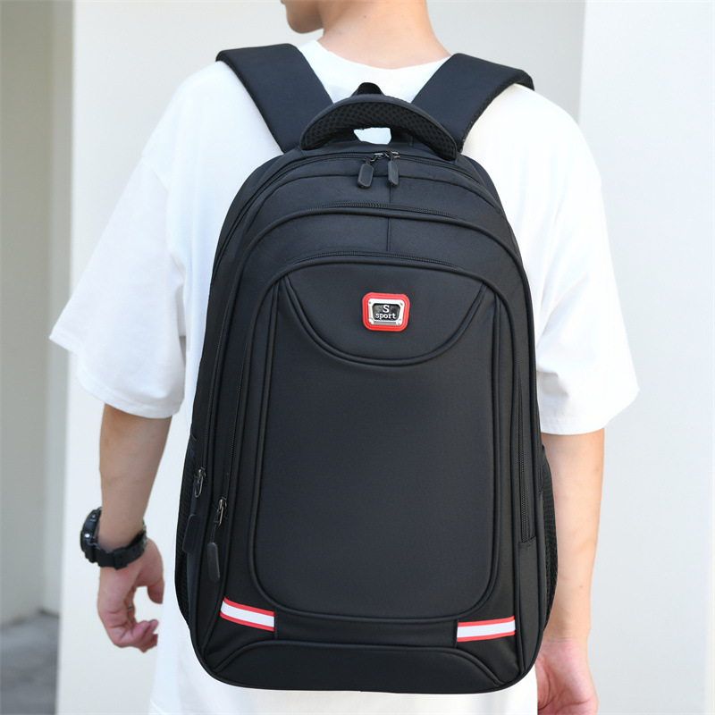 Student Schoolbag Business Commute Men's Backpack Large Capacity Outdoor Travel Backpack Laptop Bag