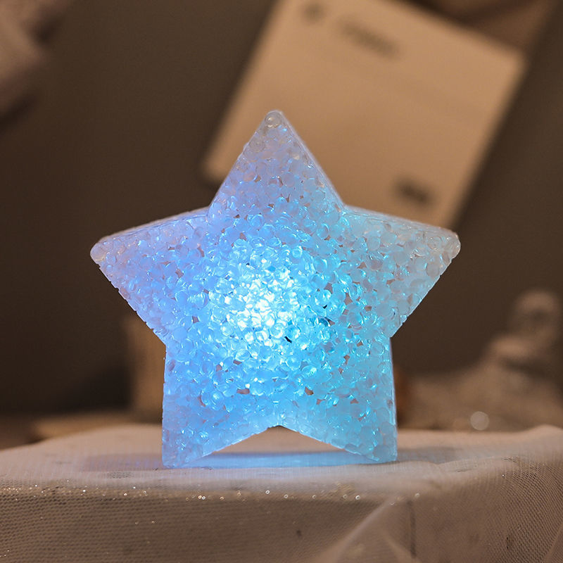 舞台手持星星灯演出发光五角星灯舞蹈表演合唱手腕灯星星灯道具