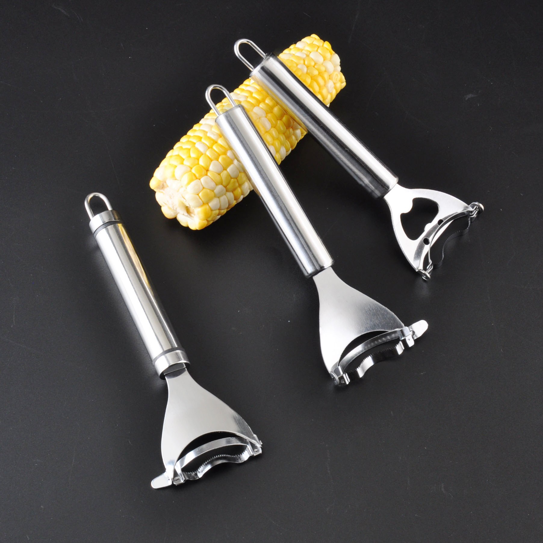 不锈钢玉米刨剥玉米刨粒器脱粒器玉米刀厨房小工具分离器剥离器
