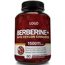 亚马逊热销 小檗碱黄连素胶囊Berberine and berberine capsules