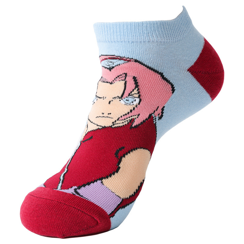 个性人物卡通袜中性男女船袜棉短袜动漫人物袜子漫画ins电视袜子