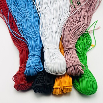 松紧带圆头乳胶丝弹力绳粗细圆橡皮筋松紧绳橡筋绳皮筋绳批发