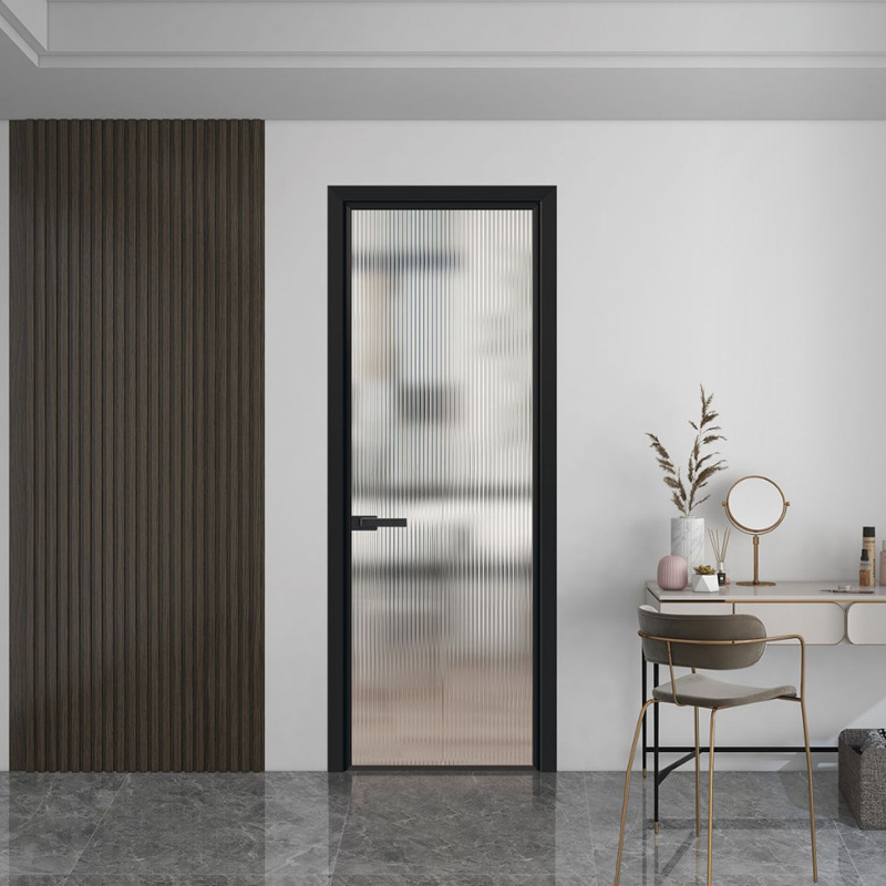 极窄平开门 客厅门卧室门餐厅门 铝合金玻璃门厂家直销