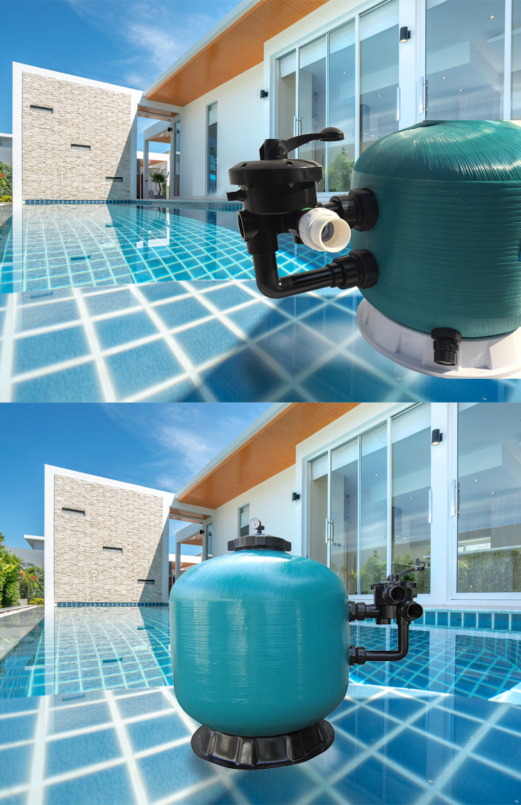 厂家供应游泳池过滤器防腐耐用侧式沙缸泳池鱼池水处理设备沙缸