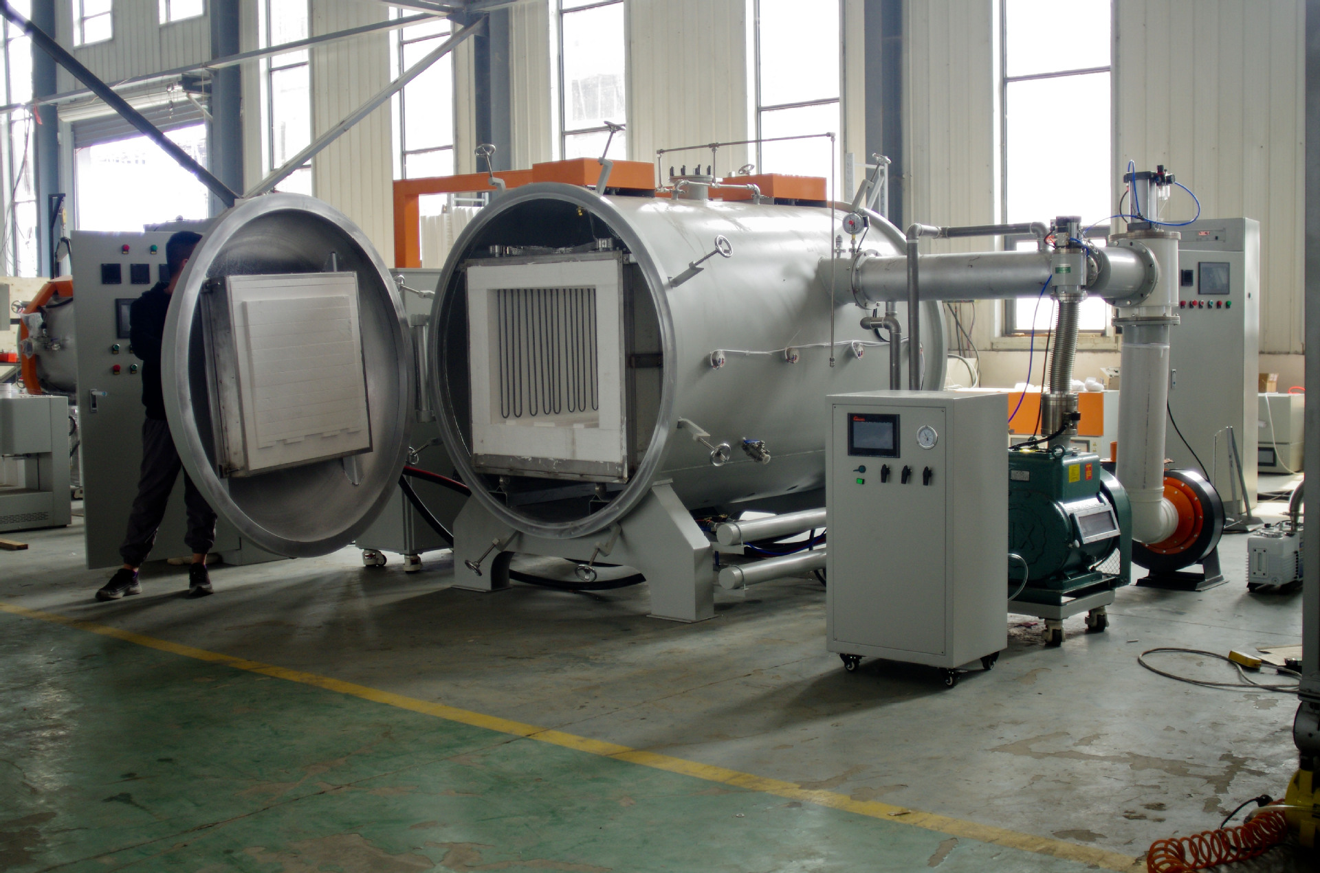 博纳热现货供应dpf烧结炉gpf再生炉颗粒炉蜂窝陶瓷载体烧结炉