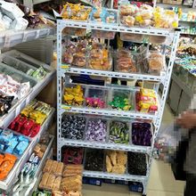 包邮零食货架散称挂斗式环保食品盒子超市货架展示架多层