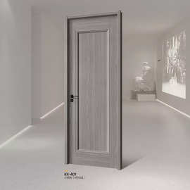 无漆木门零度经典内扣生态门平开门式房间门实木极简卧室门复古