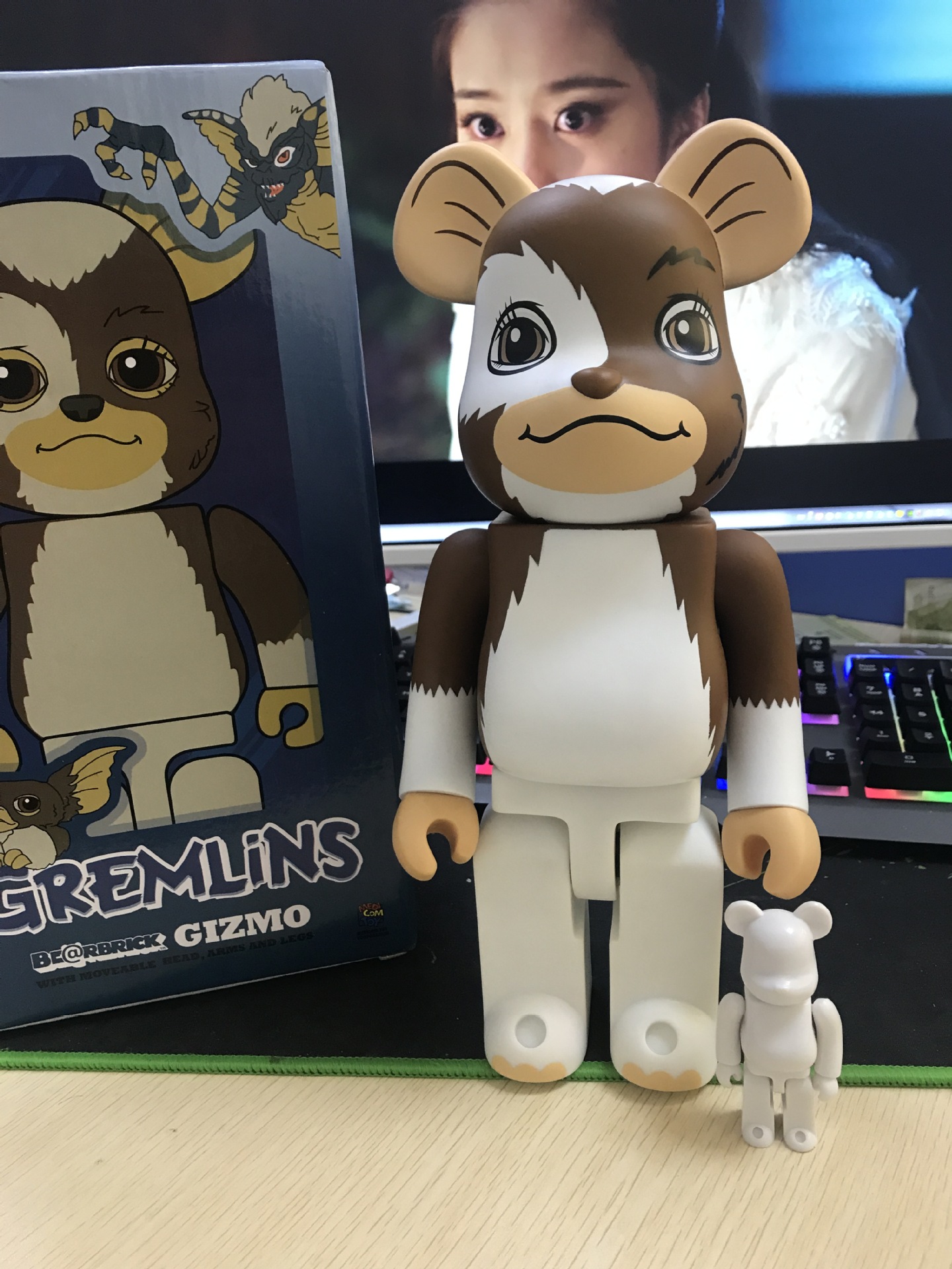 bearbrick暴力熊积木熊小魔怪400% 100%网红装饰摆件女生生日礼物