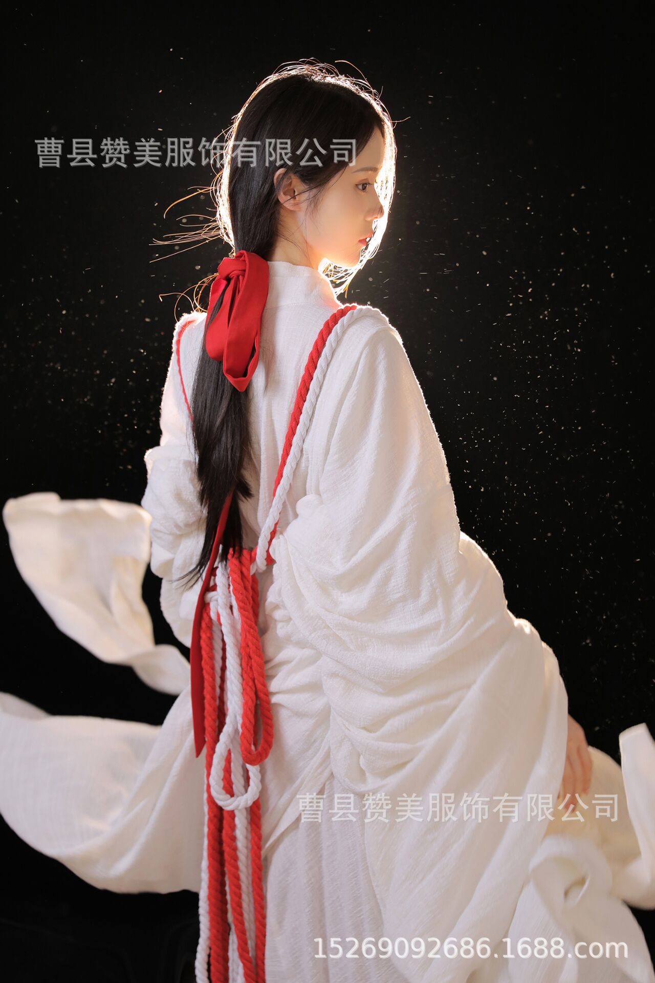 神明少女汉服有香如故超仙古装棉麻古风影楼主题拍照写真摄影服装