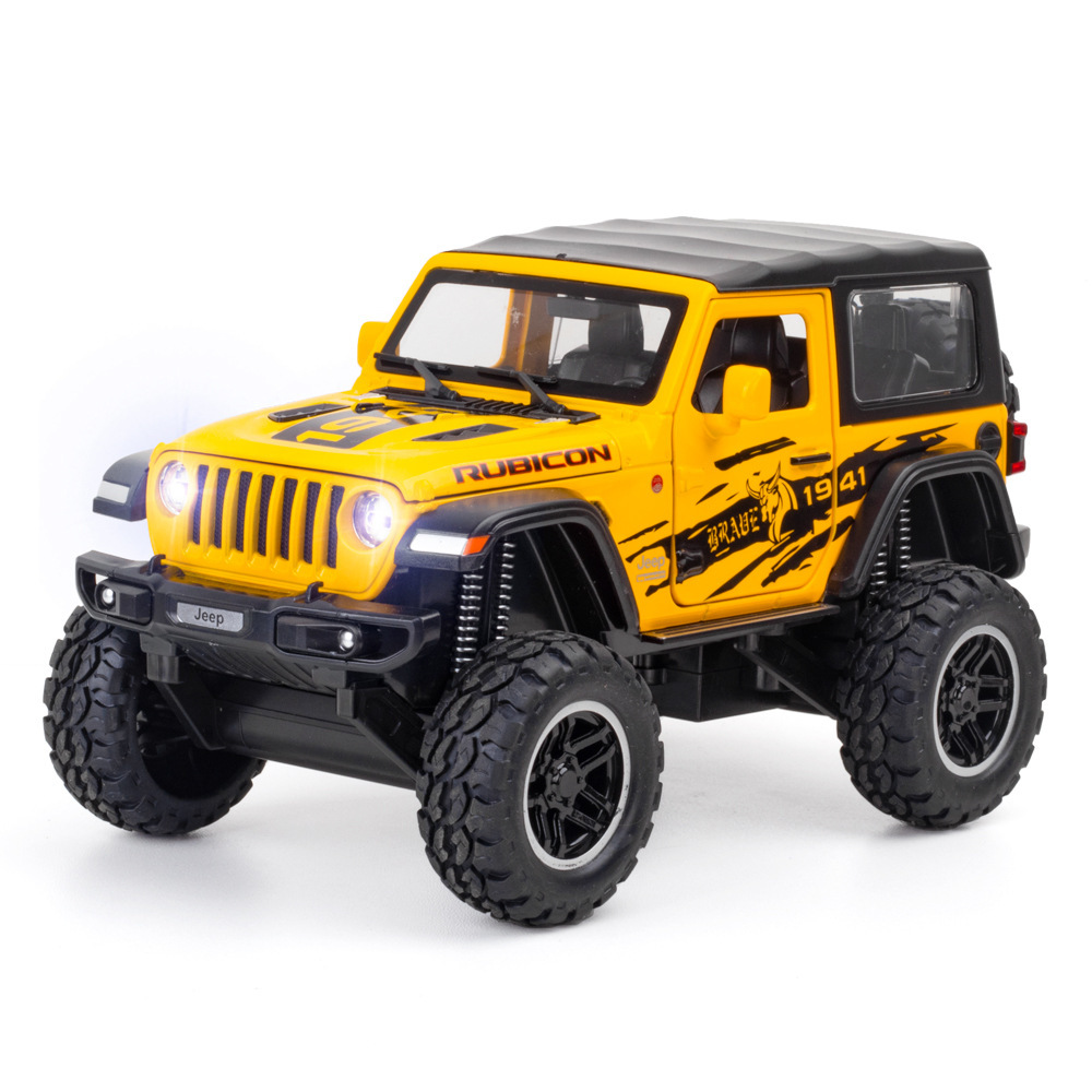 (散装)仿真1比20建元大轮合金越野车模型玩具跨境wsih