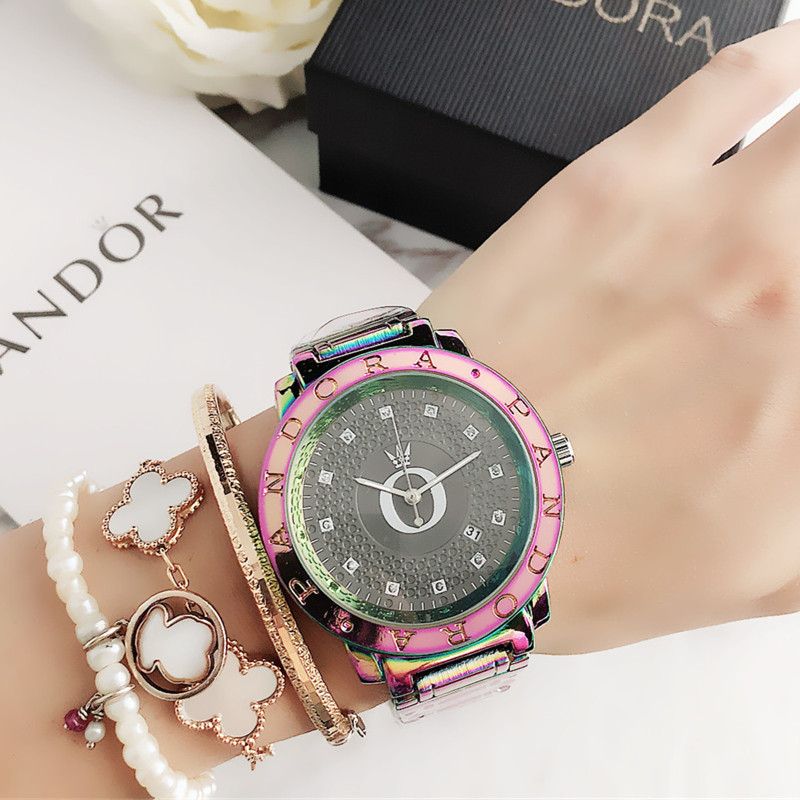 2024新品渐变色男表中学生饰品石英表女廉价小礼物女士手表小众