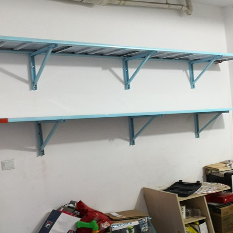 加厚车库墙挂货架地下室储藏间多层壁挂置物架小房挂墙收纳架子