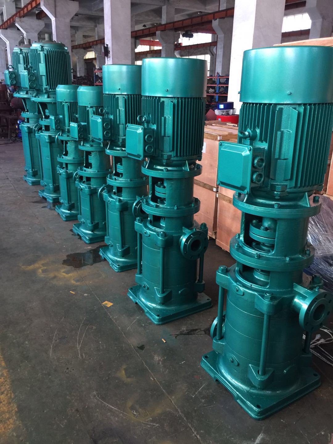 65dl-4泵 11kw立式多级离心泵 高楼给水增压泵 380v抽水泵