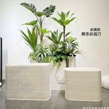 蕨草龟背把束藤蔓叶垂挂室内隔断花槽景观绿植物假树装饰摆设