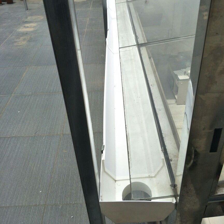 pvc水槽天沟160 200方形精品屋檐雨水槽排水接头管件雨棚无土种植