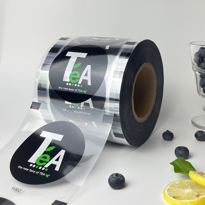 自动包装机塑料卷膜纸塑通用透明封口膜奶茶豆浆热饮打包杯封口膜