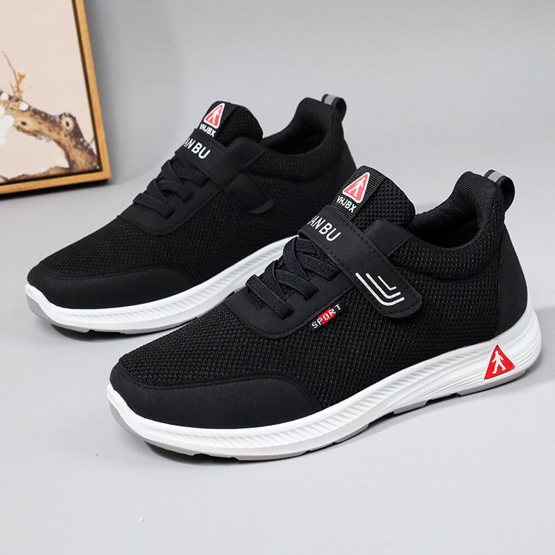Walking Shoes 2023 New Middle-Aged and Elderly Non-Slip Soft Bottom Casual Shoes Breathable Couple Sports Shoes for the Old Men and Women Same Style