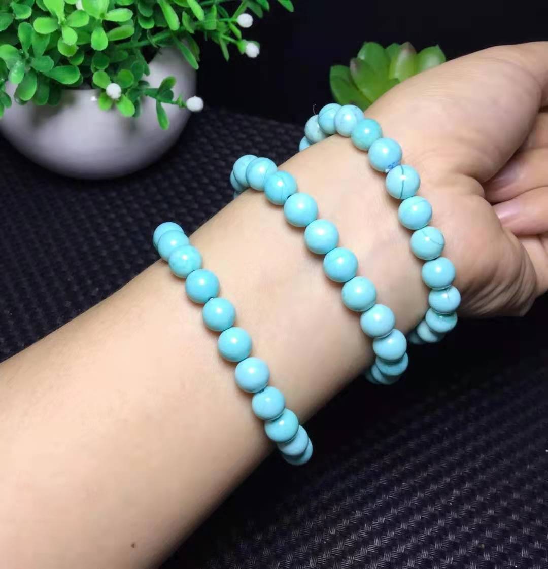 凤凰松单圈手链 天然凤凰松手链 松石手链 异象水晶 饰品dly-阿里巴巴