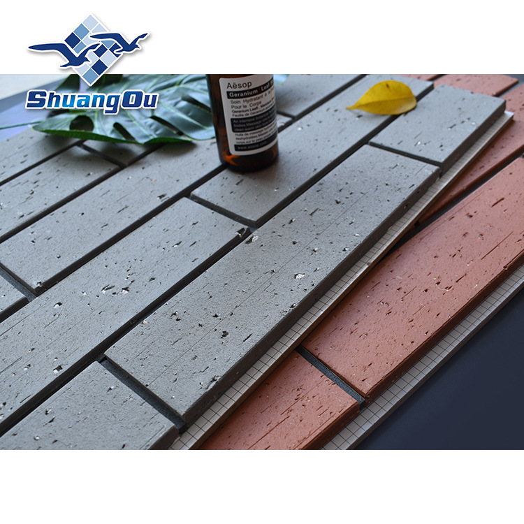 双鸥厂家直销优质外墙砖 劈开砖 文化砖 陶土砖品种齐全价格实惠