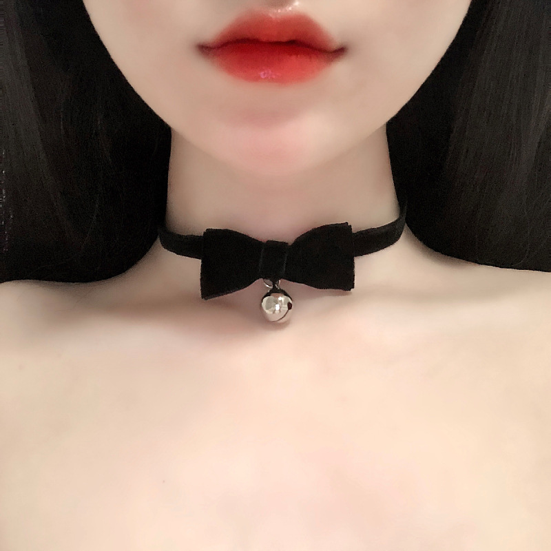 项圈女m铃铛项圈女仆颈环脖圈情趣装饰可爱铃铛狗奴调教狗奴项圈