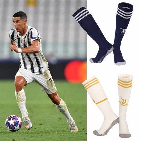 尤文图斯足球袜新款男女皇马长袜足球比赛过膝巴萨球袜毛巾底儿童