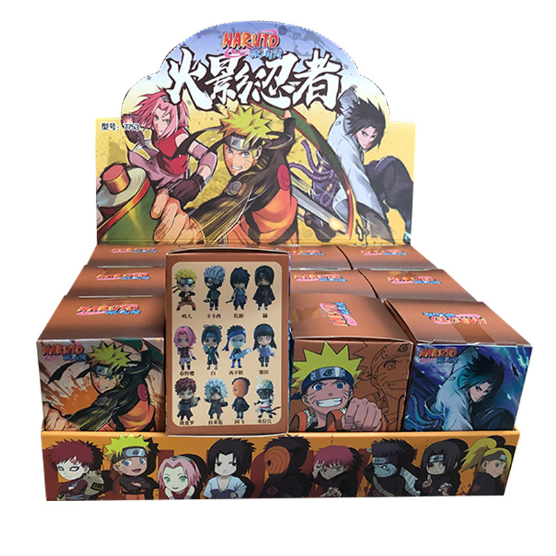 Internet Celebrity Naruto Series Surprise Blind Box Hand-Made Hot Sale One Piece Doll Blind Box Toy in Stock Wholesale