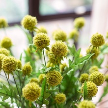 松绒球 仿真植物假花绿植插花卧室客厅装饰地面桌面吊篮