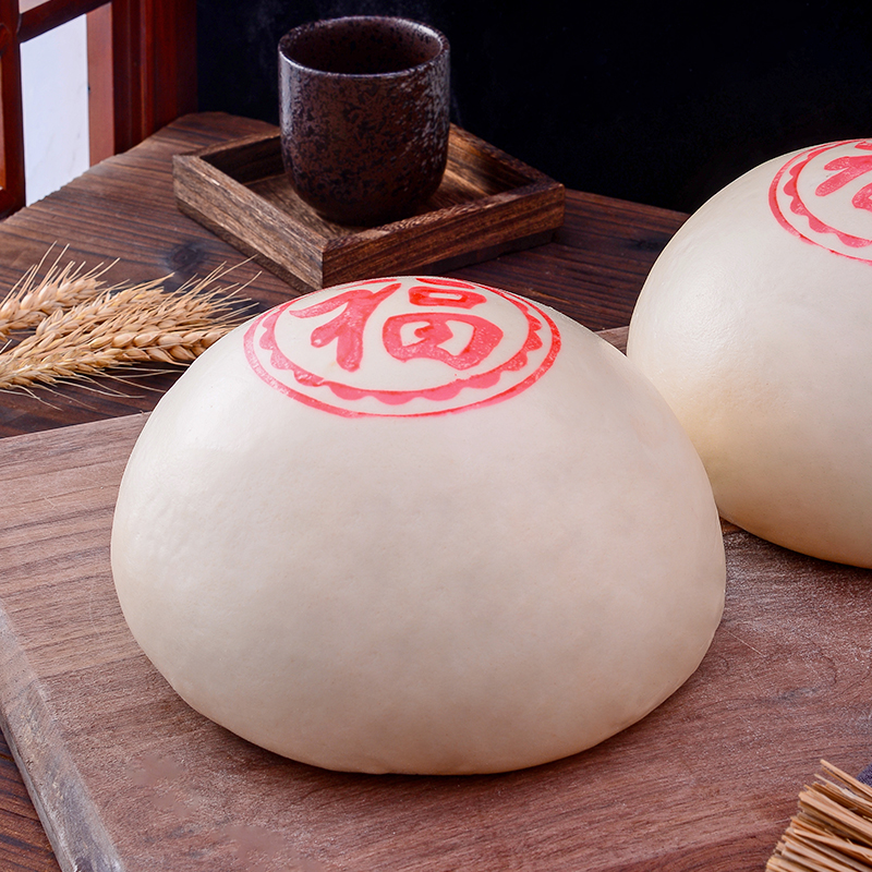 青岛崂山王哥庄铁锅特大馒头北方搬家馍馍特产饽饽结婚面食顺丰发