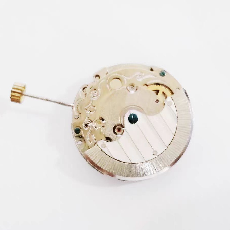 手表机芯 国产2813/8205机芯 四针 五点九点小秒 半镂空机芯 全新