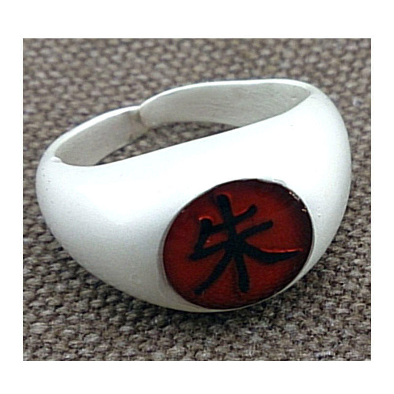 火影戒指 二代晓组织戒指忍者朱鼬零佩恩玉蝎青白玄南北指环opp