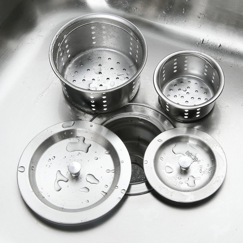 热销不锈钢盖子洗菜盆塞子水槽盖下水盖双槽水塞水槽洗碗池堵水配