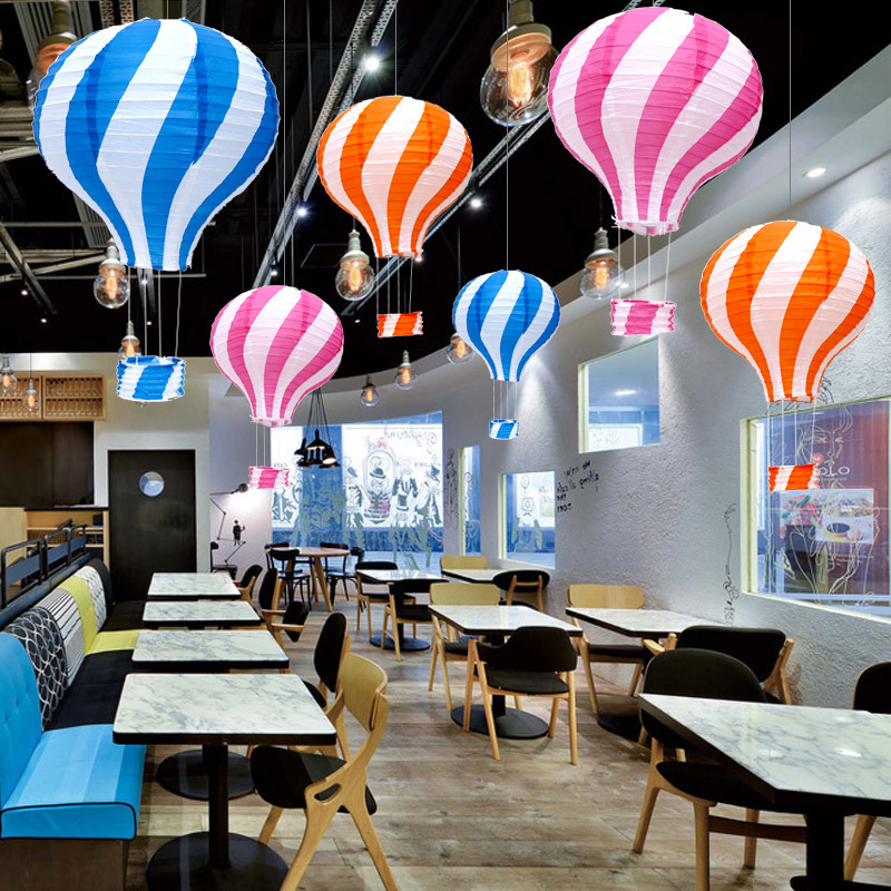 热气球吊顶挂饰装饰品节日商场店铺布置创意活动珠宝店面氛围装扮